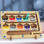 Afbeelding in Gallery-weergave laden, Mylittlepicasso™ Labyrinthe Éducatif Boules Couleurs et Nombres