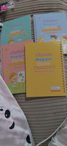 Cahier d'écriture magique lot de 4  Magic Copybook™ – Pour mes enfants