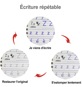 Aidez vos enfants à écrire en 14 jours | Cahier d'Écriture Magique