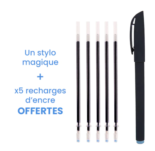 Stylo magique + 5 recharges