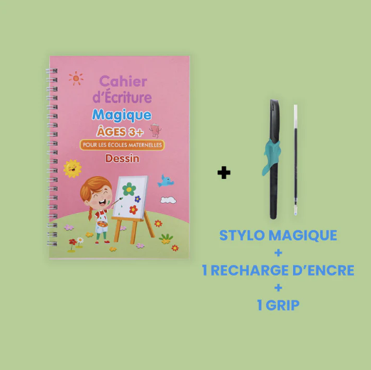 Aidez vos enfants à écrire en 14 jours | Cahier d'Écriture Magique