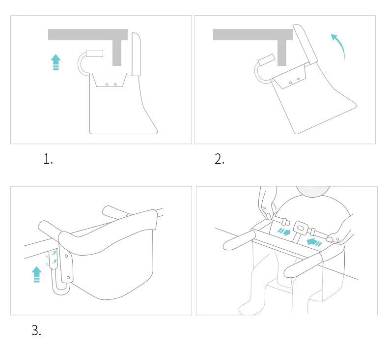 Mylittlepicasso™ La chaise de table pour bébé