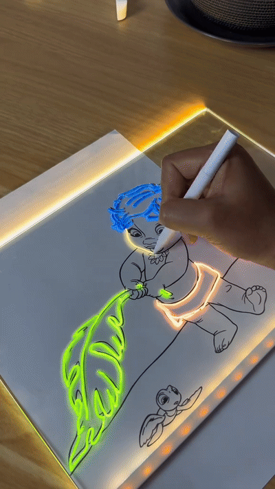 LumiDraw™ – Tableau Créatif LED